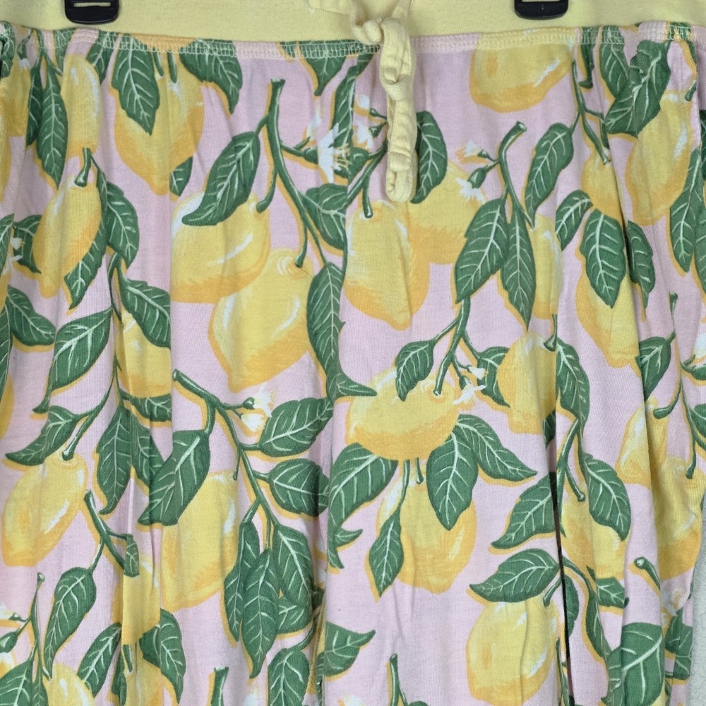 Munki Munki Women Pajama Bottoms ONLY Lemon Print Size XL - Picture 4 of 8